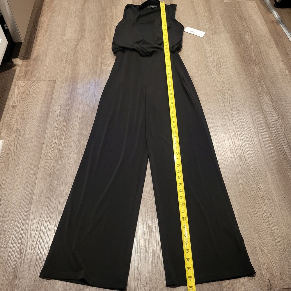 New! Women's Sleeveless Black Karen Kane Jumpsuit Size XS -MSRP $96.75 - Picture 9 of 12